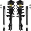 Unity - Front And Rear Strut And Shock Absorber Kit - 4 Piece - 2008 - 2012 Chevrolet Malibu (Excludes Maxx, SS And Classic) - 4-11671-251040-001 -Engine Electrical shop D0174 Z859458 1