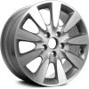 Action Crash - Aluminum Wheel - 17 X 6.5 Inch - 9-Spoke - Machined With Silver Vents - 2006 - 2007 Honda Accord - ALY63919U10N -Engine Electrical shop D0175 M918867 1