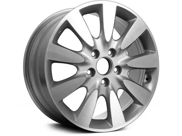 Action Crash - Aluminum Wheel - 17 X 6.5 Inch - 9-Spoke - Machined With Silver Vents - 2006 - 2007 Honda Accord - ALY63919U10N 3 Action Crash - Aluminum Wheel - 17 X 6.5 Inch - 9-Spoke - Machined With Silver Vents - 2006 - 2007 Honda Accord - ALY63919U10N