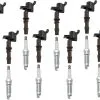 DIY Solutions - Ignition Coil And Spark Plug Kit - 16 Piece - With Brown Ignition Coil Boot - 2008 - 2014 Ford Expedition 5.4L V8 - IGN01117 -Engine Electrical shop D0175 R577297 1