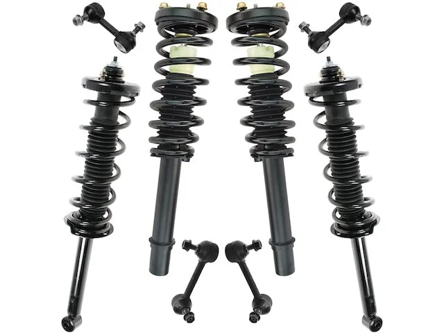 DIY Solutions - Front And Rear Strut Coil Spring Sway Bar Link Kit - 8 Piece - 2003 - 2007 Honda Accord - SHO00361 3 DIY Solutions - Front And Rear Strut Coil Spring Sway Bar Link Kit - 8 Piece - 2003 - 2007 Honda Accord - SHO00361