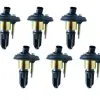 Replacement - Ignition Coil Kit - 6 Piece - Round Coil - 2002 - 2005 GMC Envoy 4.2L 6-Cylinder - 904-079-K6 -Engine Electrical shop D0176 N896227 1