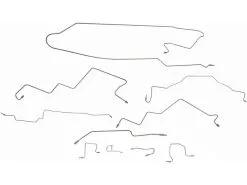 Dorman - Brake Hydraulic Line 9 Piece Kit - 2000 - 2001 Dodge Ram 1500 4WD Extended Cab Pickup With 78 Inch Bed With 2-Wheel ABS - 919-203