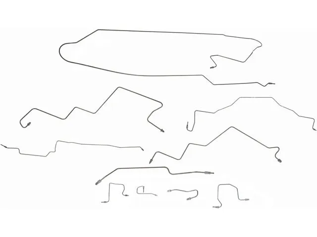 Dorman - Brake Hydraulic Line 9 Piece Kit - 2000 - 2001 Dodge Ram 1500 4WD Extended Cab Pickup With 78 Inch Bed With 2-Wheel ABS - 919-203 3 Dorman - Brake Hydraulic Line 9 Piece Kit - 2000 - 2001 Dodge Ram 1500 4WD Extended Cab Pickup With 78 Inch Bed With 2-Wheel ABS - 919-203