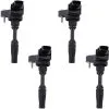 TRQ - Ignition Coil 4 Piece Set - 2013 - 2018 Chevrolet Malibu 4-Cylinder L4 2.0L / 2.5L - ICA64276 -Engine Electrical shop D0181 F556852 1