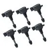 Replacement - Ignition Coil Kit - Set Of 6 - 2003 - 2008 Infiniti FX35 - 904-027-K6 -Engine Electrical shop D0181 F931655 1