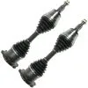 TRQ - Front CV Axle Shaft Set Of 2 - 2001 - 2010 Chevrolet Silverado 2500 HD - CSA82438