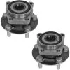 TRQ - Front Wheel Hub And Bearing Kit 2 Piece Set - 2005 - 2014 Subaru Outback - BHA53539 -Engine Electrical shop D0181 S554495 1