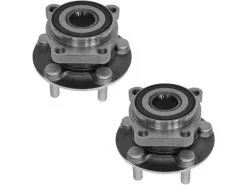 TRQ - Front Wheel Hub And Bearing Kit 2 Piece Set - 2005 - 2014 Subaru Outback - BHA53539