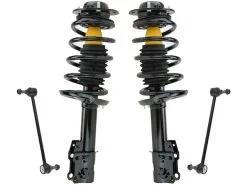 DIY Solutions - Front Strut Coil Spring Sway Bar Link Kit - 4 Piece - 2004 - 2012 Chevrolet Malibu - SHO00332
