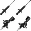 TRQ - Front And Rear Suspension Strut And Shock Absorber Assembly Kit - 4 Piece - 2003 - 2005 Honda Civic - SKA60915 1 TRQ - Front And Rear Suspension Strut And Shock Absorber Assembly Kit - 4 Piece - 2003 - 2005 Honda Civic - SKA60915 -Engine Electrical shop D0184 B338196 1