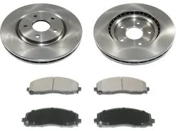 DuraGo - Front Ceramic Brake Pads And Rotor Kit - 2012 - 2019 Dodge Journey - BK7147916
