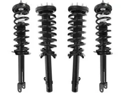 Unity - Front And Rear Strut And Coil Spring Assembly 4 Piece Kit - 2008 - 2012 Honda Accord Sedan 3.5L V6 (Excludes All 4-Cylinder Models And V6 Coupe Models) - 4-11237-15180-001