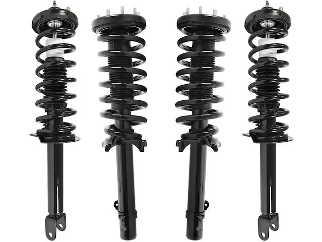 Unity - Front And Rear Strut And Coil Spring Assembly 4 Piece Kit - 2008 - 2012 Honda Accord Sedan 3.5L V6 (Excludes All 4-Cylinder Models And V6 Coupe Models) - 4-11237-15180-001 3 Unity - Front And Rear Strut And Coil Spring Assembly 4 Piece Kit - 2008 - 2012 Honda Accord Sedan 3.5L V6 (Excludes All 4-Cylinder Models And V6 Coupe Models) - 4-11237-15180-001