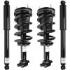 Unity - Front And Rear Suspension Strut Coil Spring And Shock Absorber Assembly Kit - 4 Piece - 2007 - 2013 GMC Sierra 1500 (Excludes Electronic Suspension) - 4-11580-251500-001 -Engine Electrical shop D0186 G527268 1