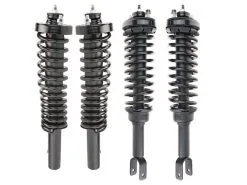TRQ - Front And Rear Strut And Coil Spring Assembly Set Of 4 - 1996 - 2000 Honda Civic - SCA57012