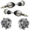 TRQ - Axle And Wheel Hub Bearing Assembly Kit - 4 Piece - 1998 - 1999 Dodge Durango 4WD (with Rear Wheel ABS Brakes) - CSA64070 1 TRQ - Axle And Wheel Hub Bearing Assembly Kit - 4 Piece - 1998 - 1999 Dodge Durango 4WD (with Rear Wheel ABS Brakes) - CSA64070 -Engine Electrical shop D0189 T253514 1