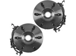 TRQ - Front Wheel Hub And Bearing Kit - 2 Piece - 1997 - 2004 Dodge Dakota 4WD With 4 Wheel ABS Brakes - BHA53345
