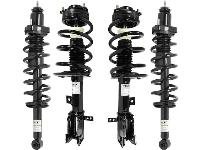 Unity - Front And Rear Strut And Coil Spring Assembly Kit - 4 Piece - 2009 - 2010 Dodge Journey 3.5L V6 - 4-11357-15550-001 3 Unity - Front And Rear Strut And Coil Spring Assembly Kit - 4 Piece - 2009 - 2010 Dodge Journey 3.5L V6 - 4-11357-15550-001