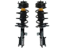 TRQ - Front Strut And Coil Spring Assembly 2 Piece Set - 2008 - 2014 Dodge Avenger FWD - SCA57226