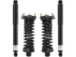 Unity - Front And Rear Suspension Strut And Shock Absorber Assembly 4 Piece Kit - 2002 - 2012 Jeep Liberty (Excludes Diesel Engines) - 4-11201-253020-001