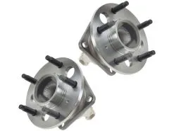 TRQ - Rear Wheel Hub And Bearing Kit - 2 Piece - 2004 - 2008 Pontiac Grand Prix With ABS Brakes - BHA53462