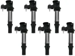 TRQ - Ignition Coil Kit - Set Of 6 - 2004 - 2006 Cadillac SRX 3.6L V6 - ICA61433